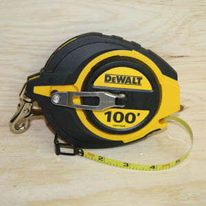 DEWALT 100 ft. Closed Case Long Tape Measure