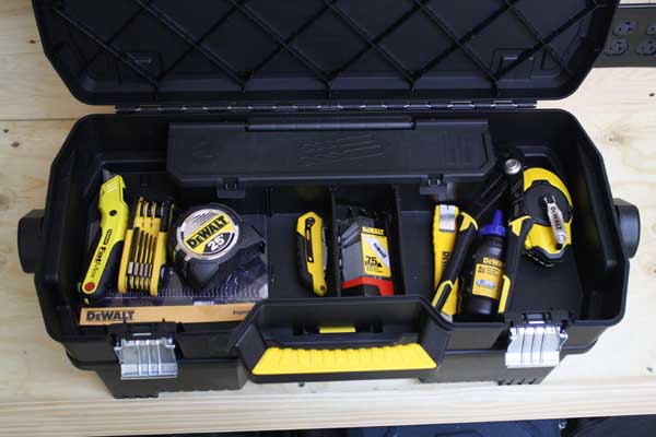 Dewalt® 24 Inch Tote With Power Tool Case Review Tool Box Buzz Tool