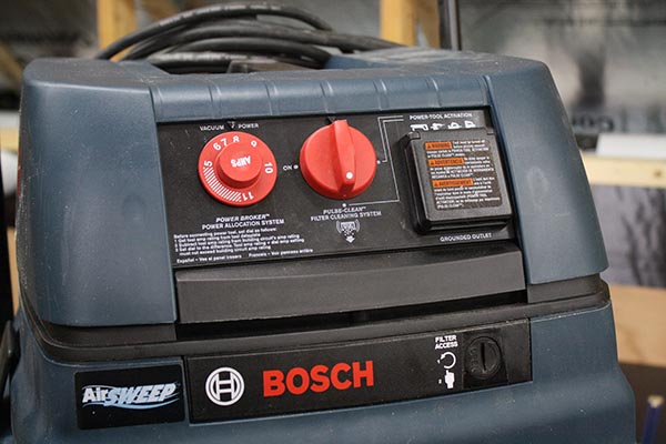 Bosch 3931A-PB Controls