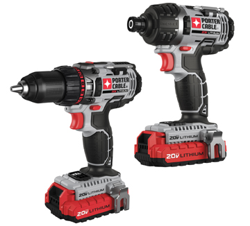 Porter-Cable 20V MAX Drill/Driver and Impact Driver