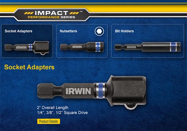 IRWIN Tools Impact Performance Series