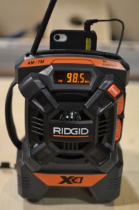 Ridgid radio