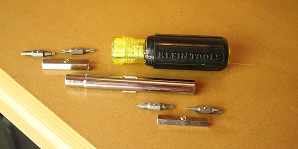 Klein Tools 11-in-1 Screwdriver-Nutdriver and Tips