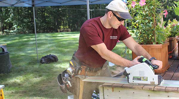 Rob Robillard using Festool TS55REQ