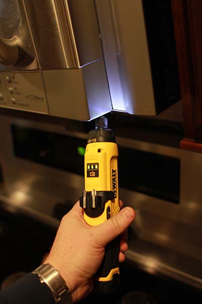 DEWALT DCF680N on Microwave Repair