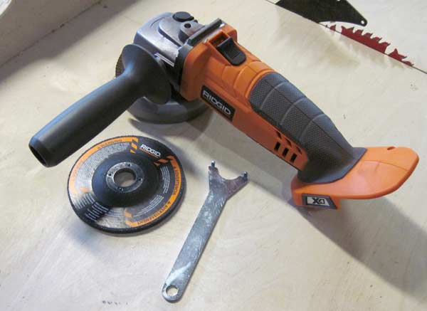 Ridgid 18v Grinder 6