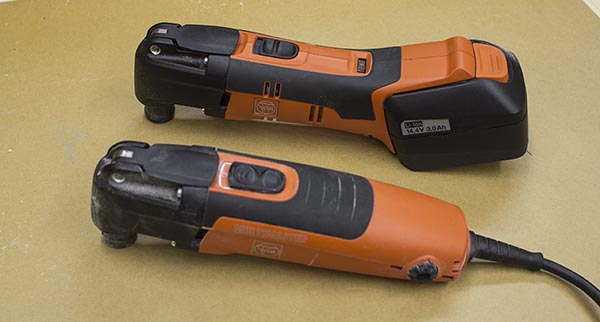 FEIN MultiMaster Cordless and Corded Versions