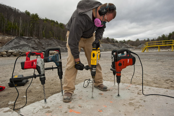 SDS Rotary Hammer Drill Head to Head 5