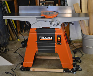 Ridgid Jointer assembled