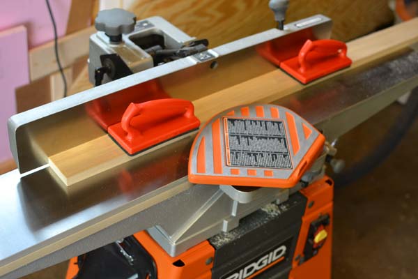 RIDGID Jointer in-use