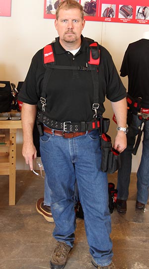 Todd Fratzel Milwaukee Tool Belt