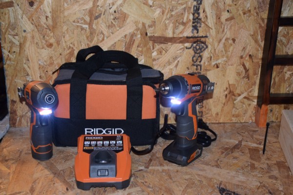RIDGID R9000K 12v Lithium-Ion Drill & Impact Driver Kit