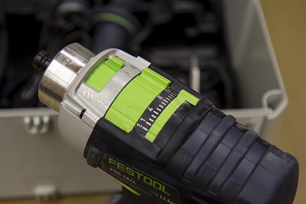 Festool QuaDrive Controls