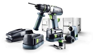 Festool QuaDrive Cordless Drill Set