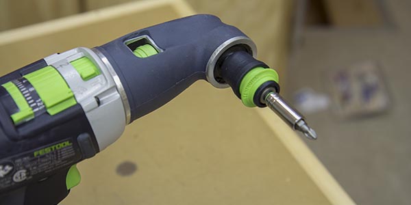 Festool QuaDrive with Right Angle Chuck