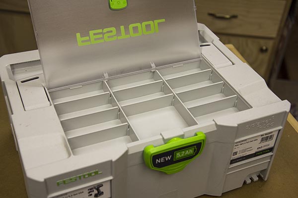 Festool Systainer with Top Storage