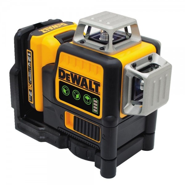 DEWALT DW089LG 12 Volt 3 x 360 Green Line Laser