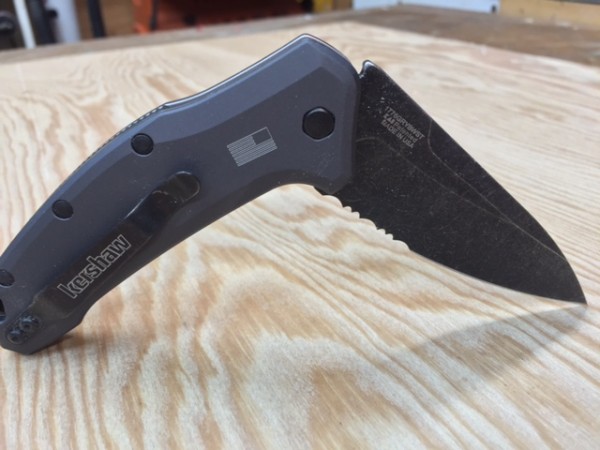 Kershaw Link 1776 GRYBW Blackwash Series