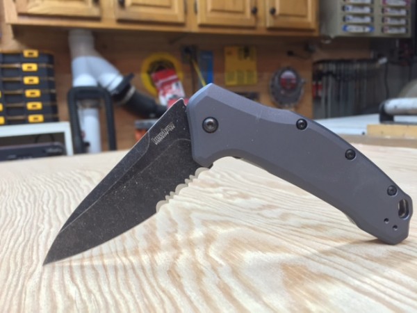 Kershaw Link 1776 GRYBW Blackwash Series