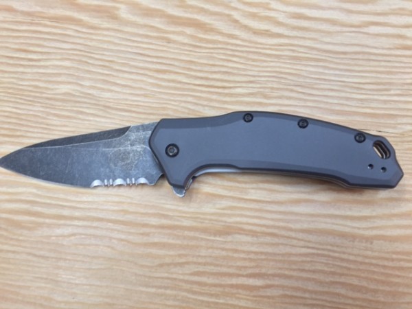 Kershaw Link 1776 GRYBW Blackwash Series