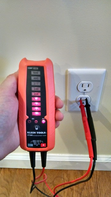 Klein ET200 Electronic Voltage Continuity Tester