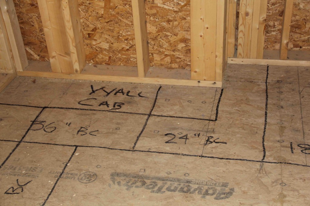 kitchen cabinet layout