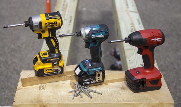 Dewalt Impact Driver Comparison Chart