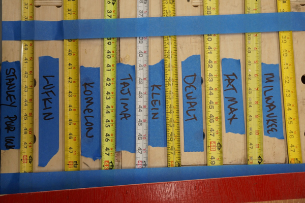 What makes a good tape measure? A Comparison of Fastcap, Stanley