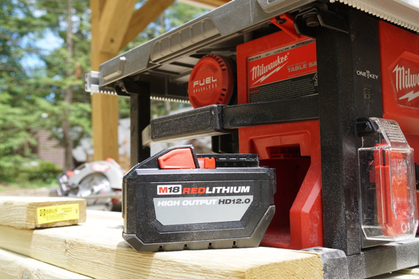 Milwaukee M18 FUEL Cordless Table Saw Giveaway