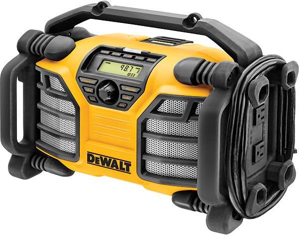Dewalt cordless jobsite radio/ battery charger