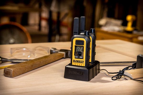 dewalt walkie talkie headset