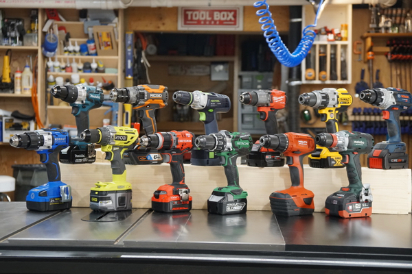 Cordless Tool Comparison Chart