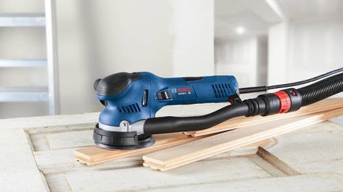 Carpentry Bosch Power Tools Corded Electric Orbital Sander Aggressive Turbo for Woodworking features Two Sanding Modes: Random Orbit 7.5 Amp Polishing 6 Disc Size Polisher GET75-6N 