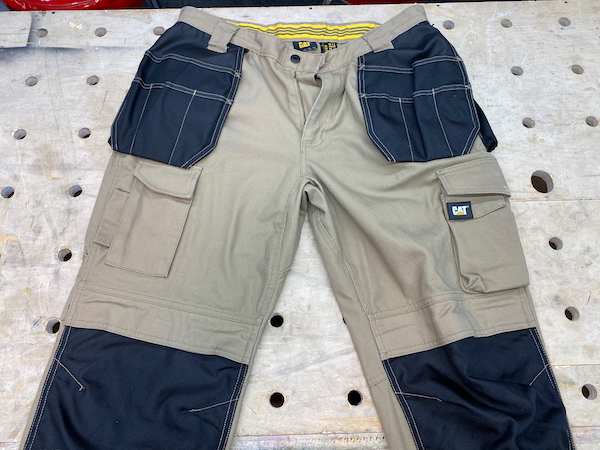 JCB Essential Mens Cargo Combat Multi Pocket Knee Pad Heavy Duty Trousers Pants